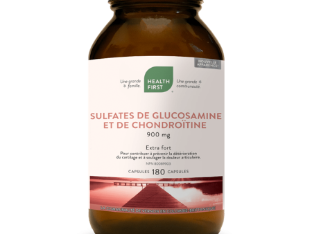 Health first - glucosamine and chondroitin sulfate  900mg - 180 caps Online