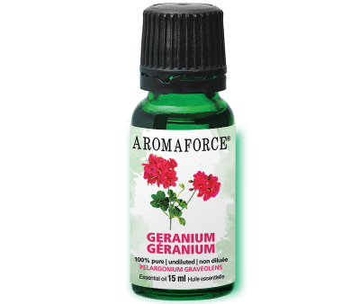 Aromaforce - 
essential oil : geranium - 15 ml Supply