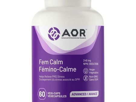 Aor - fem calm - 60 vcaps For Discount