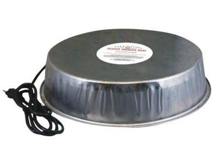 Galvanized Heated Poultry Base For Discount