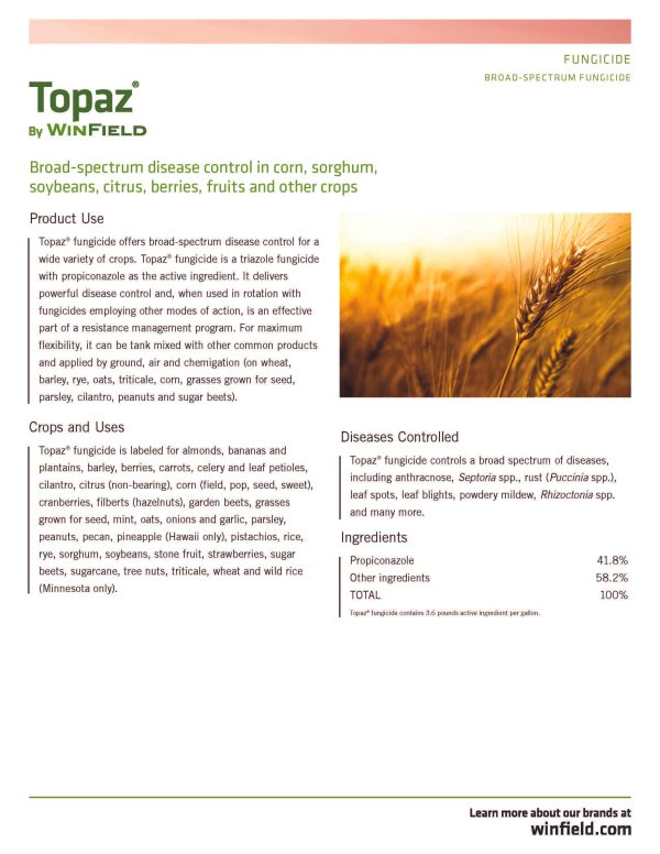 Fungicide - Topaz 2.5 gal Discount