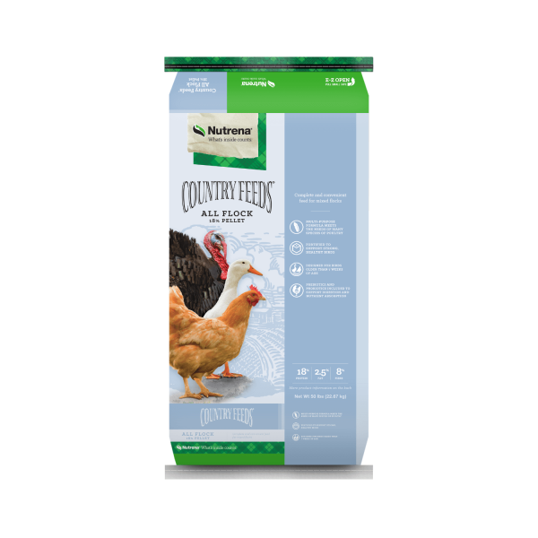 Nutrena Country Feeds All Flock Poultry Feed Fashion