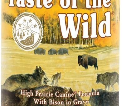 Taste of the Wild High Prairie Canine Formula with Bison in Gravy Wet Dog Food Online