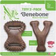 Benebone Tiny 2-Pack Bacon Flavor Dog Chew Online Sale