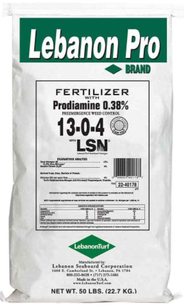 13-0-4 50% LSN .38 Prodiamine Pre-emergent and Lawn Fertilizer For Discount