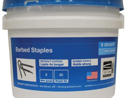 1.5 in. Barbed Fence Staples Fashion