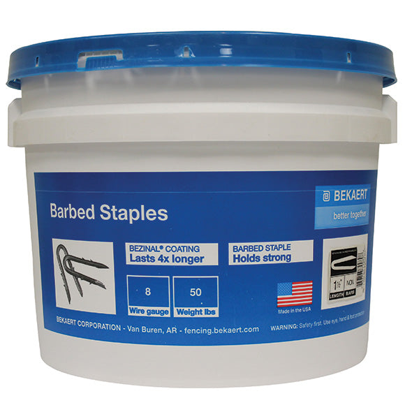 1.5 in. Barbed Fence Staples Fashion