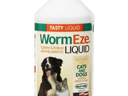 Durvet WormEze Liquid for Dogs and Cats Sale