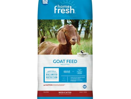 Home Fresh 16 Goat Grow and Finish Pelleted Goat Feed with Deccox Online Sale