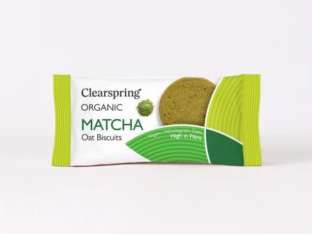 Organic Oat Biscuits - Matcha (12 Pack) For Discount