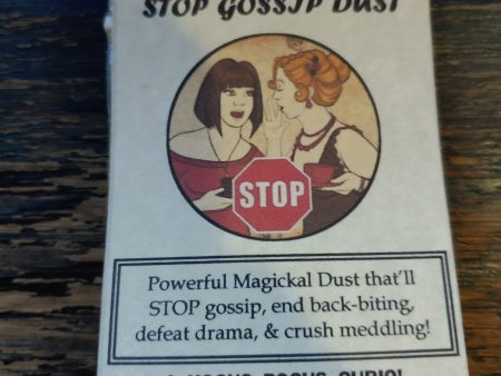 Shut The F  Up! - Stop Gossip Dust Online now