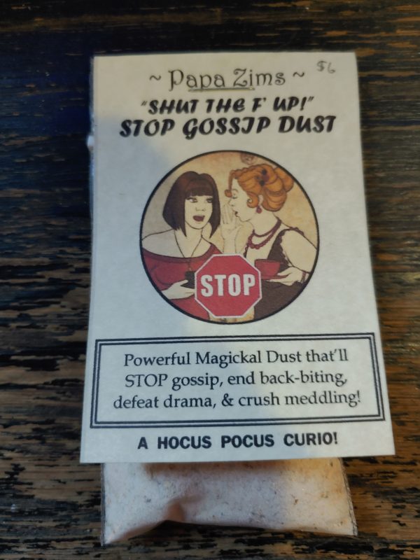 Shut The F  Up! - Stop Gossip Dust Online now