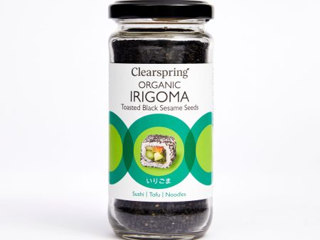 Organic Irigoma - Toasted Black Sesame Seeds Hot on Sale