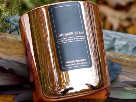 Drunken Bean Whiskey + Vanilla Candle on Sale