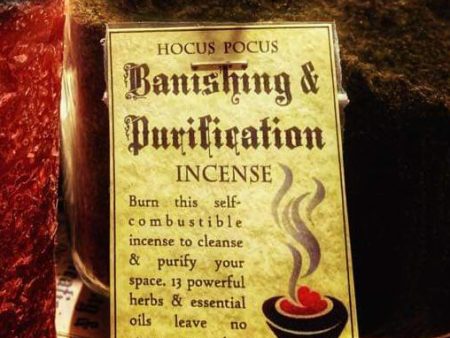 Hocus Pocus Banishing & Purification Incense Sale