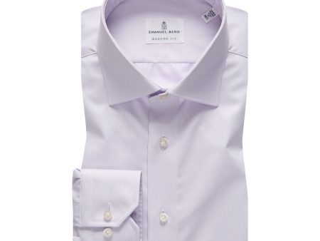 Mr. Crown Modern Fit Lilac Shirt Supply