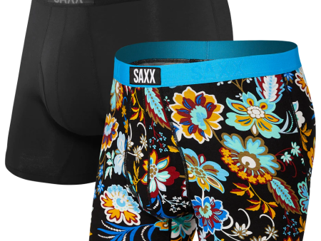 ULTRA Boxer Brief - 2 Pack - Heritage Floral   Black Sale