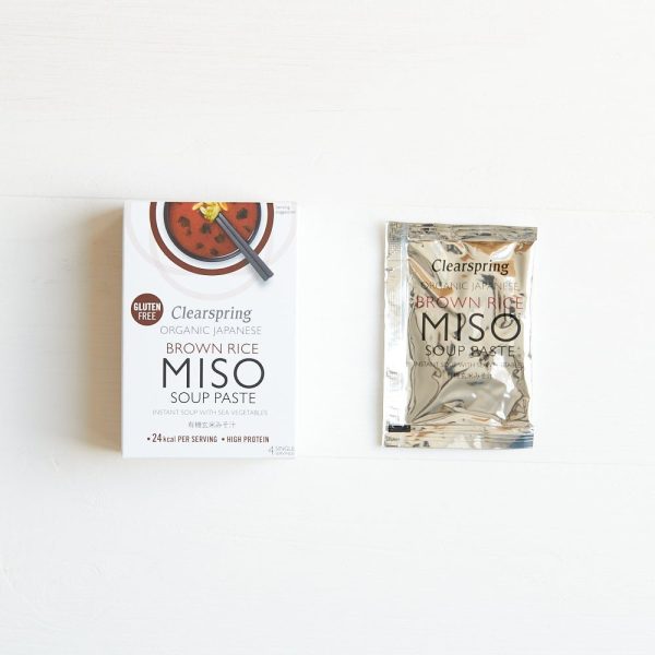 Organic Instant Brown Rice Miso Soup Paste (8 Pack) Supply