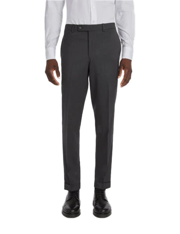 3SIXTY5 Nathan Modern Fit Suit Trouser in Charcoal Discount