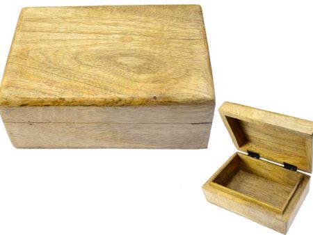 Plain Wooden Box For Discount