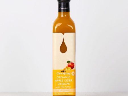 Organic Apple Cider Vinegar with the Mother - Ginger, Turmeric & Black Pepper (6 Pack) Online Sale