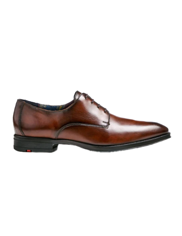 Gideon Dress Shoe in Brandy Hot on Sale