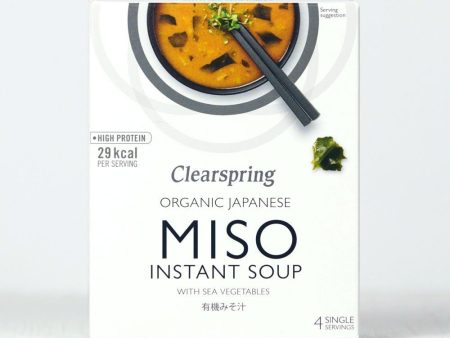 Organic Instant Miso Soup - With Sea Vegetables (8 Pack) Online now