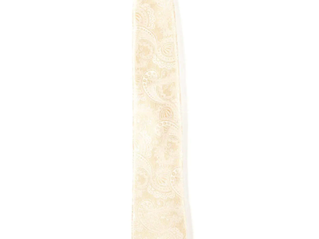 Twill Paisley Champagne Tie Fashion