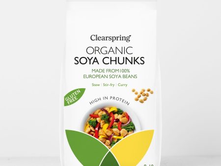 Organic Gluten Free Soya Protein (TVP) - Chunks (12 Pack) on Sale