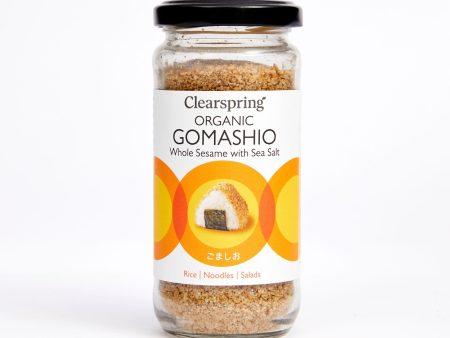 Organic Gomashio - Whole Sesame with Sea Salt (6 Pack) Online now