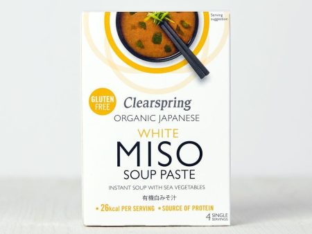 Organic Instant White Miso Soup Paste (8 Pack) For Sale