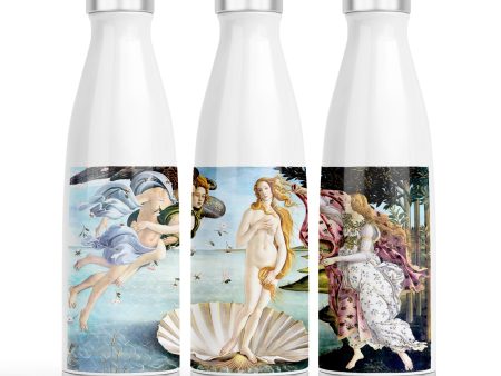 Birth of Venus Stainless Steel Art Water Bottle, Thermos, 500ml For Sale