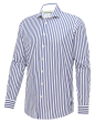 Navy Stripe Long Sleeve Shirt For Cheap