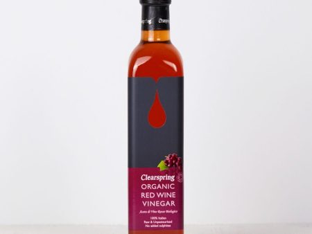 Organic Red Wine Vinegar - 500ml (6 Pack) Supply