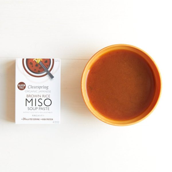 Organic Instant Brown Rice Miso Soup Paste (8 Pack) Supply