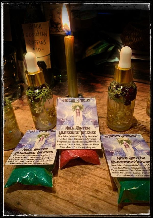 Hocus Pocus Signature Scent Yule Winter Blessings Incense Online Sale