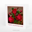 Red Roses Happy Valentine s Day Card, Personalised or Blank Online