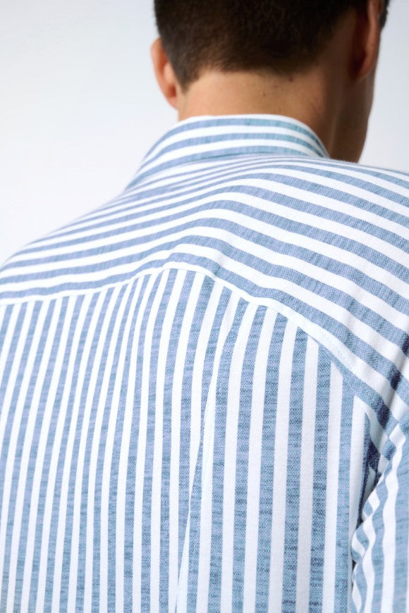 Kent Jersey Stretch SS Stripe Pattern Online now