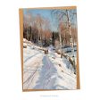 Winter s Day Sleigh Ride Traditional Christmas Card, Personalised or Blank Cheap