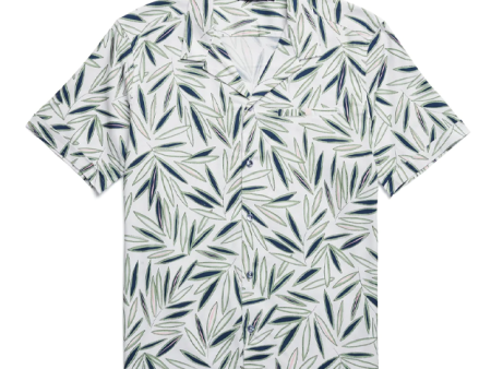 Green Leaf Resort Short Sleeve Shirt For Discount