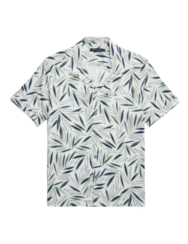 Green Leaf Resort Short Sleeve Shirt For Discount