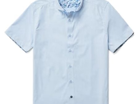 Light Blue Solid SS Dress Shirt Supply