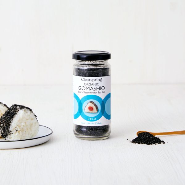 Organic Gomashio - Black Sesame with Sea Salt (6 Pack) Online Sale