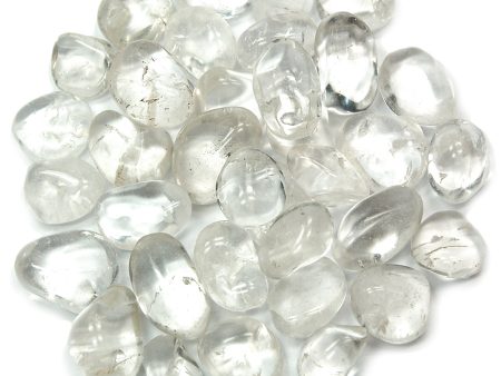 Clear Quartz Tumbled Hot on Sale