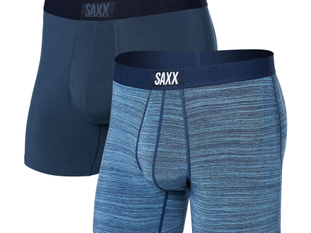 Spacedye Heather Navy Stripe 2-Pack Vibe Boxer Brief Sale