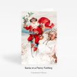 Vintage Illustration Christmas Cards, Personalised or Blank Cheap