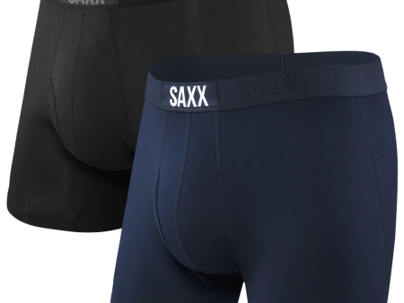 ULTRA Boxer Brief - 2 Pack - Black Navy Online now