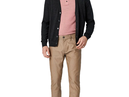 Cool Slim Fit Camel Reversed Twill Trouser Sale