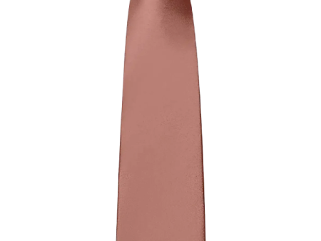 Satin Groomsmen Tie in Cedar Rose For Sale