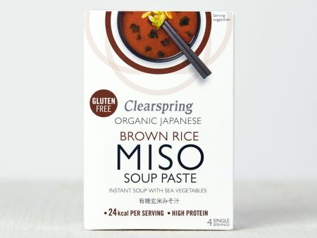 Organic Instant Brown Rice Miso Soup Paste (8 Pack) Supply